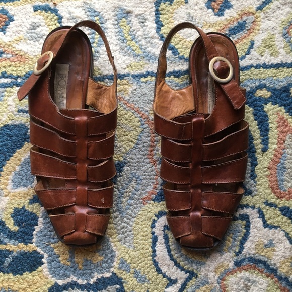 authentic leather sandals - Picture 2 of 6